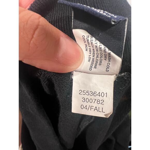 Vintage Y2K Women’s Gap Cotton Drawstring Jersey Maxi Skirt small Black - Picture 6 of 6